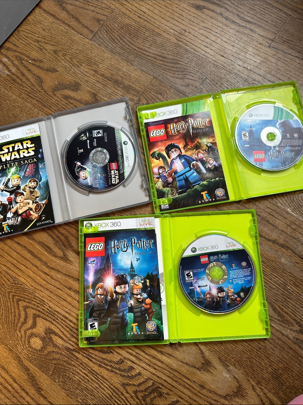 LEGO Harry Potter & LEGO Star Wars Xbox 360 Video Games